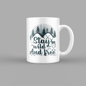 Stay Wild And Free Outdoor & Sports Mug