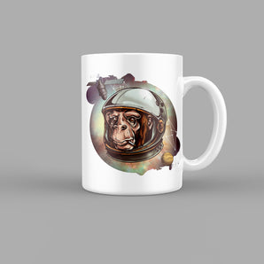 Space monkey Animals Mug
