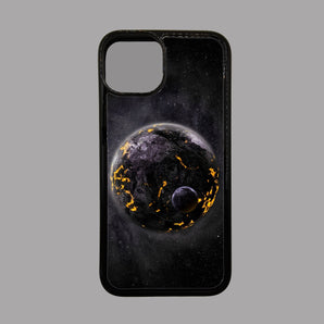 Black and Yellow Planet -  iPhone Case