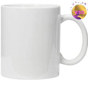 11oz White Mugs Class AAA x10