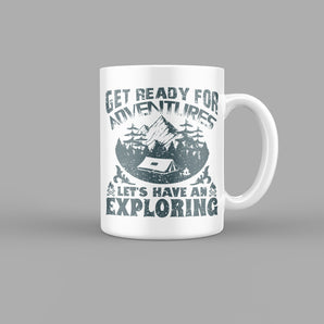Get ready for adventures Outdoor & Sports Mug