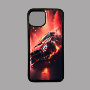 Red Car Drifting -  iPhone Case