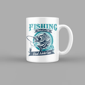 Addicted to Fishing Outdoor & Sports Mug