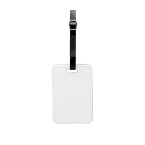 PU Leather Luggage Tag - Double Side Print