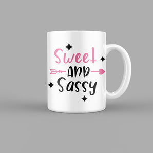 Sweet and Sassy Quotes Mug