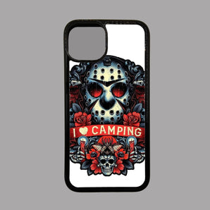 I Love Camping Jason Vorhees Horror -  iPhone Case