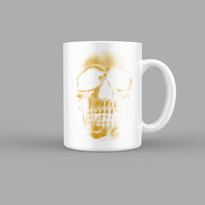 Golden Skull Mug