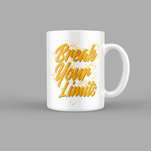 Break Your Limits Gym Mug
