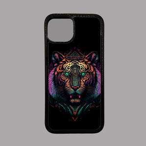 Colourful Tiger Head Animals -  iPhone Case