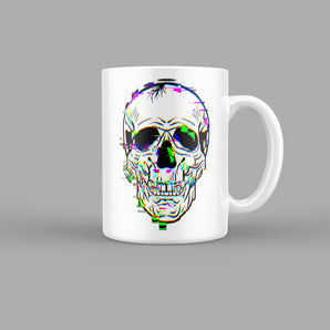 Blurred Skull & Zombies Mug