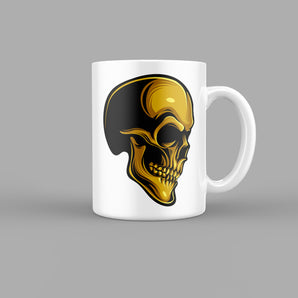 Gold Skull & Zombies Mug