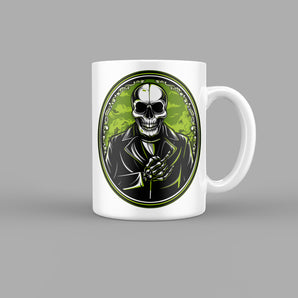 Skull in a Suit Skulls & Zombies Mug