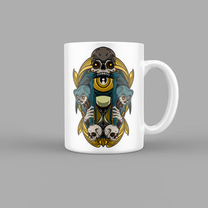 5 Evil Skulls & Zombies Mug