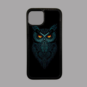 Owl with Glowing Eyes Animals -  iPhone Case