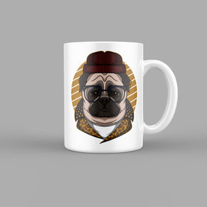 Cool Pug Animals Mug