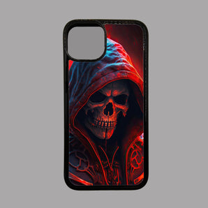 Evil Red Skull - iPhone Case