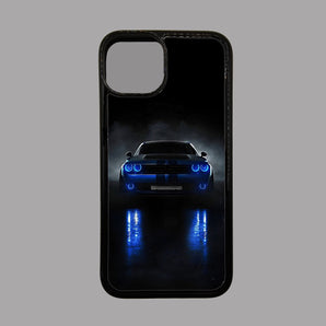 Mustang with Smoke Car -  iPhone Case