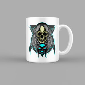 Evil Skull & Zombies Mug