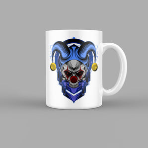 Clown Skull & Zombies Mug