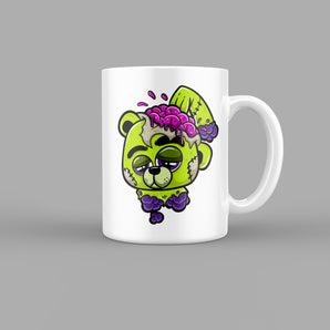 Zombie Bear Skull & Zombies Mug