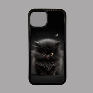 Cute Black Kitten Animals -  iPhone Case