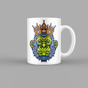 Green Monkey King Animals Mug