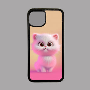 Cute White Kitten Animals -  iPhone Case