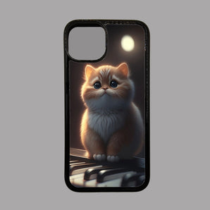 Brown Kitten on a Piano Animals -  iPhone Case