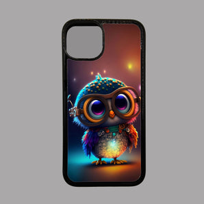Cute Owl With Glasses On Animals -  iPhone Case