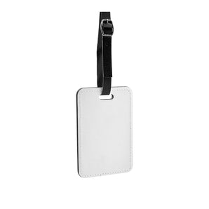 PU Leather Luggage Tag - Double Side Print