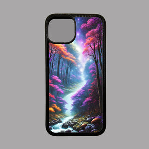 Colourful Fairy tale Trees -  iPhone Case