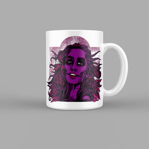 Purple Zombie Woman Skull & Zombies Mug