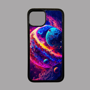 Multicoloured Planets -  iPhone Case
