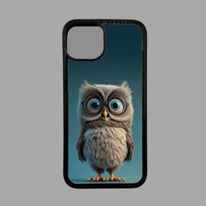 Owl with Glasses On Animals -  iPhone Case