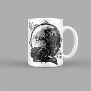 Evil Skull Mirror Skull & Zombies Mug