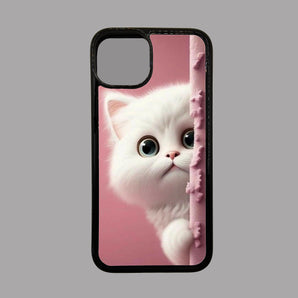 Cute White Kitten Animal -  iPhone Case