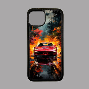 Ferrari Jungle Fire Car -  iPhone Case