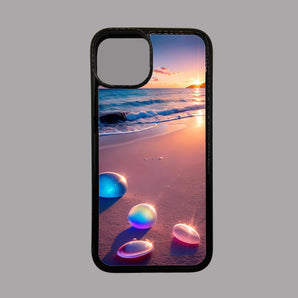 Beach with Colourful Stones -  iPhone Case