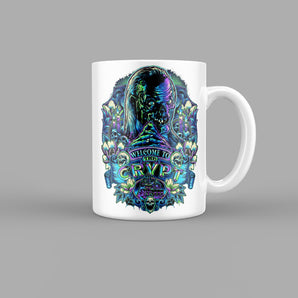 Welcome to the crypt Horror Mug