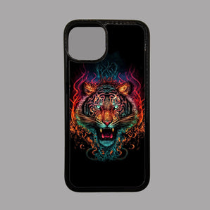 Colourful Tiger Head Animal -  iPhone Case