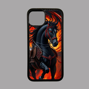 Black Horse Animal -  iPhone Case