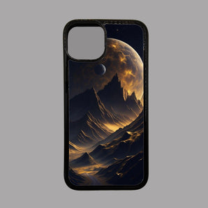 Super Moon in the Mountains -  iPhone Case