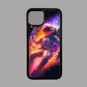 Colourful Astronaut Space Man -  iPhone Case