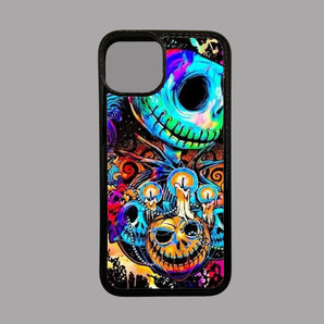 Nightmare Before Christmas Colourful Horror -  iPhone Case