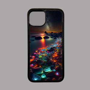 Sparkly Pebbles Beach -  iPhone Case