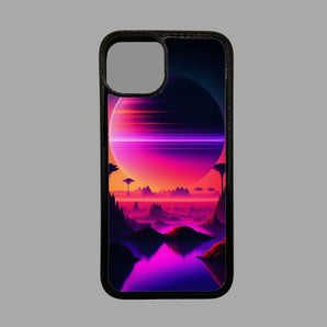 Neon Moon -  iPhone Case