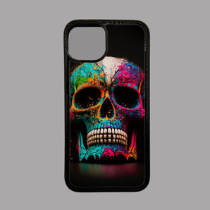 Colourful Skull - iPhone Case