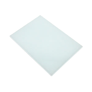 28 x 38cm Toughened Glass Chopping Board - Glossy