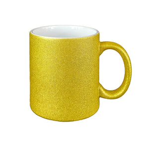 11oz Gold Glitter Mug