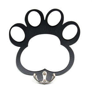 MDF Paw Print Hanger for Dog Leads - 20 x 18 cm